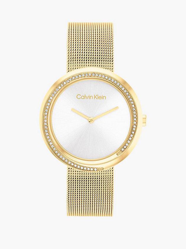 Calvin Klein USA Twist Womens Watch Gold 9731062-YL